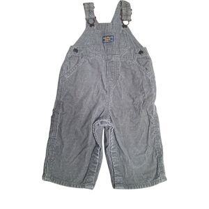 OshKosh B'gosh Vestbak Corduroy Bib Overalls Green Size 12 months